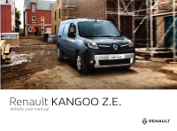Renault Kangoo - Owners manual 2020 EN 